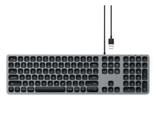 Satechi Aluminum Wired Keyboard ST-AMWKS / ICSTAMWKS - 1209294 - zdjęcie